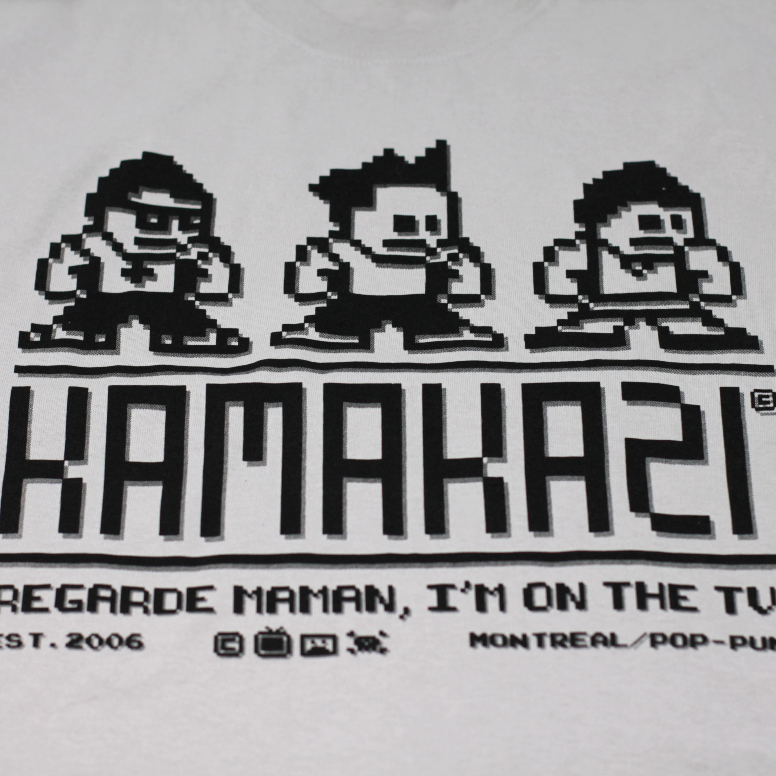 T-shirt « 8bit » – Kamakazi