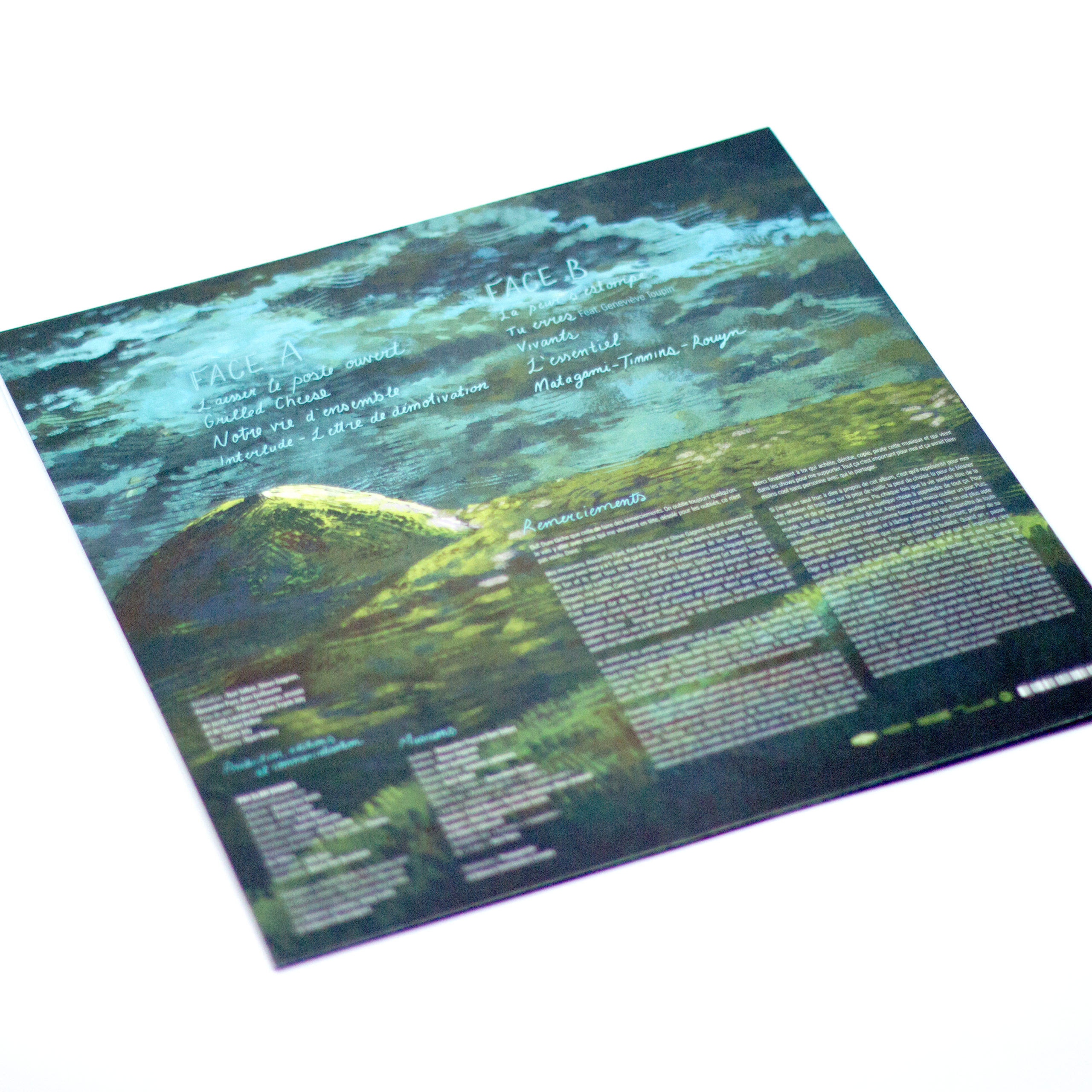 Album « Laisser le poste ouvert » (Vinyle + CD) – Noé Talbot