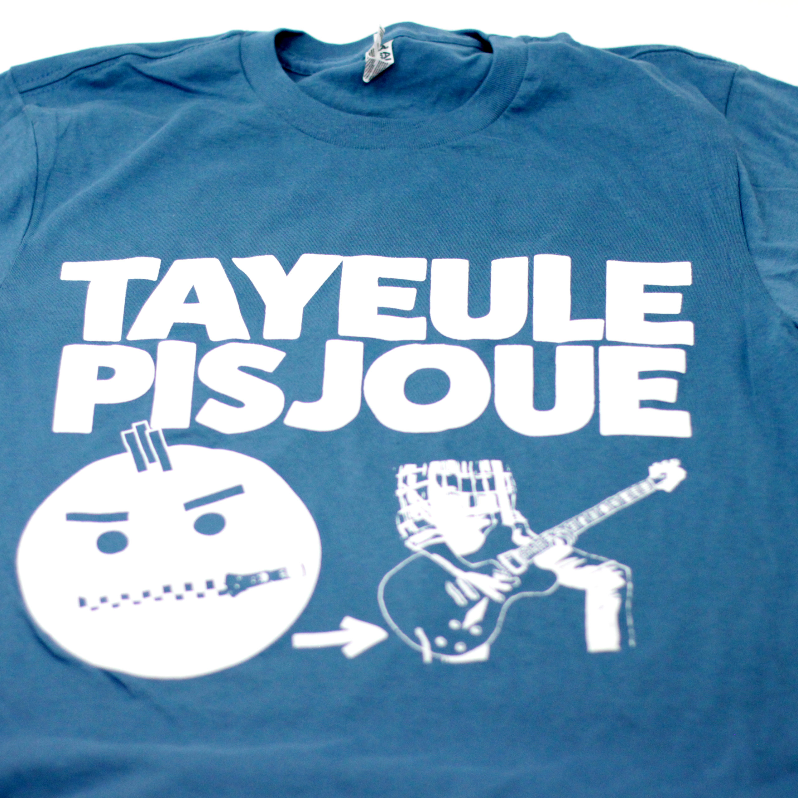 T-shirt “Tayeule pis joue” gars ou fille – plusieurs couleurs