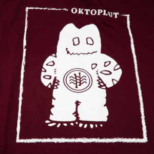 T-shirt « Oktomonstre » bourgogne – Oktoplut