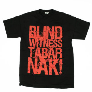 T-shirt "Tabarnak" (logo rouge) - Blind Witness