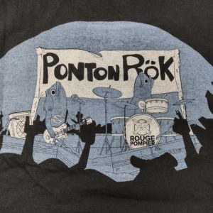 T-shirt « Poissons » – Rouge Pompier