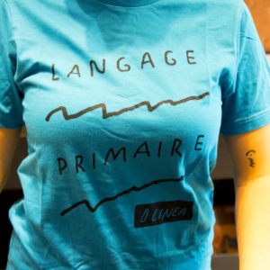 T-shirt “Langage primaire” – O Linea