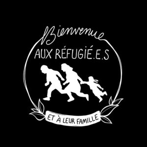 T-shirt “Bienvenue aux réfugié.es”