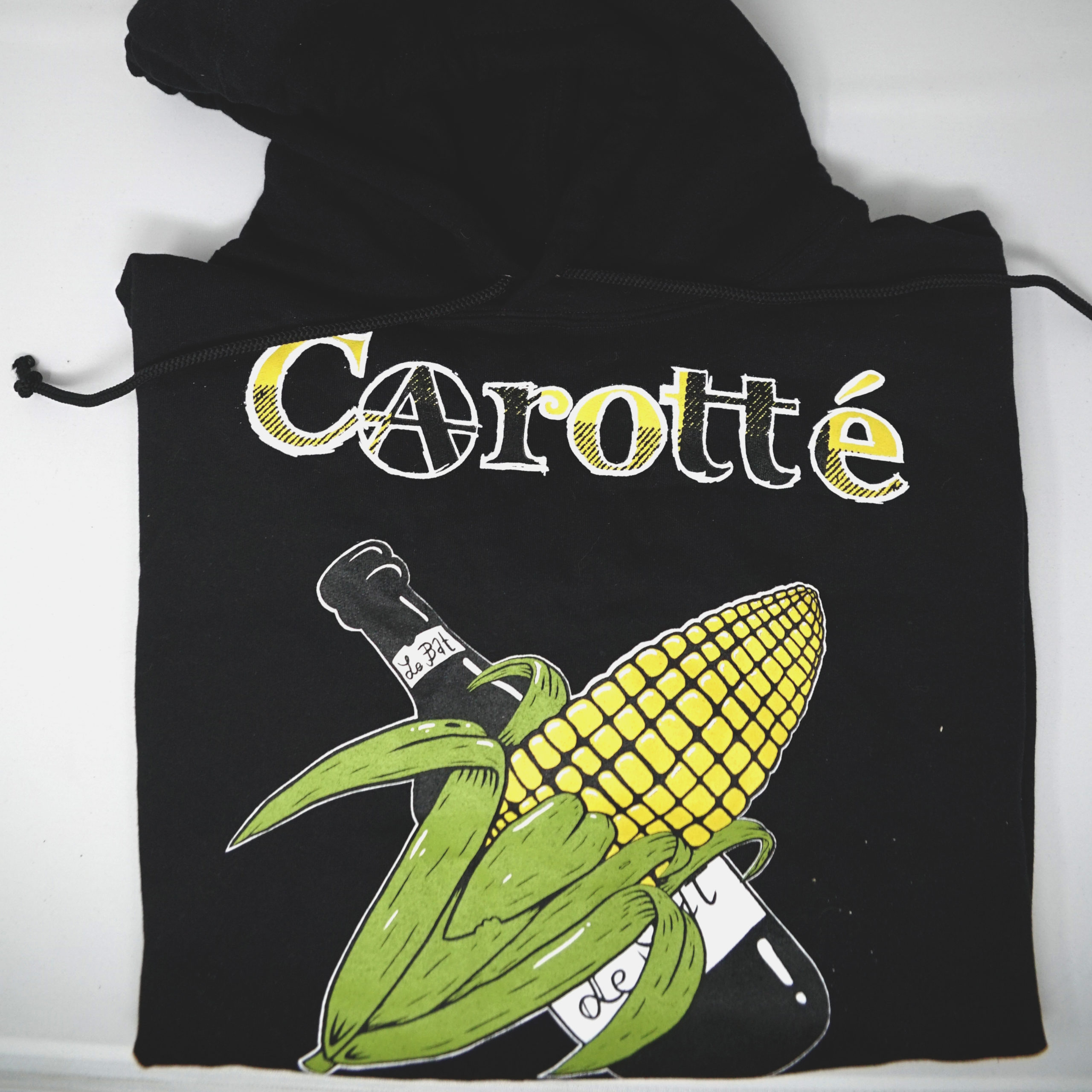 Hoodie Carotté “maïs” unisexe