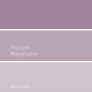 Album "Pourpre Majestueux" (CD) - Daniel Grenier